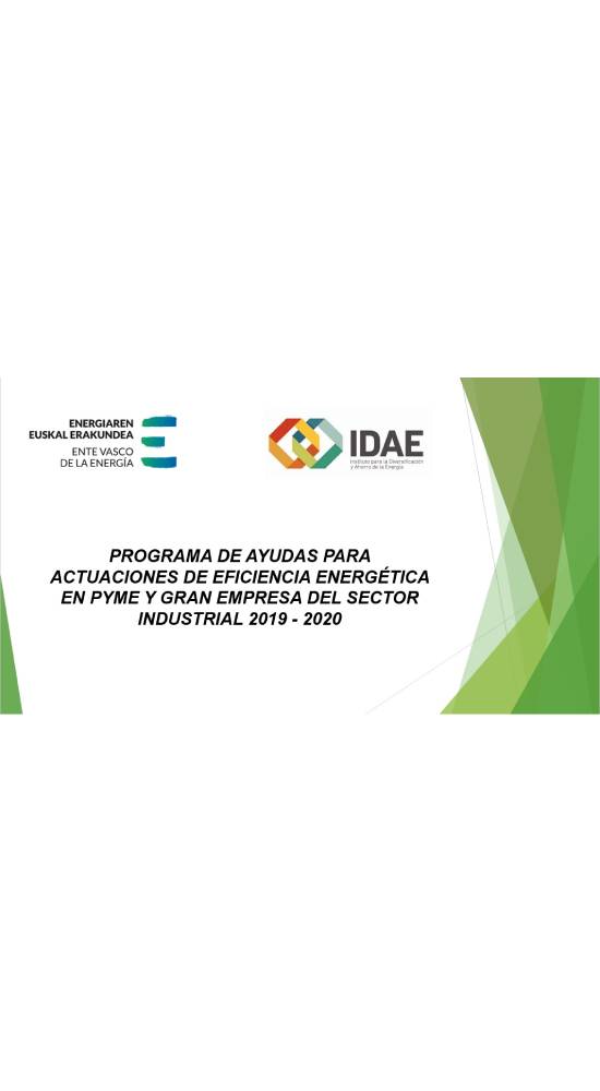 programa de ayudas eficiencia energética